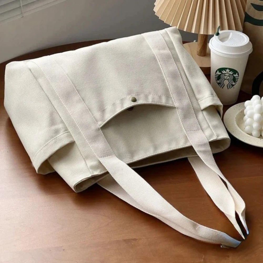 Soléne™ Structured Canvas Tote